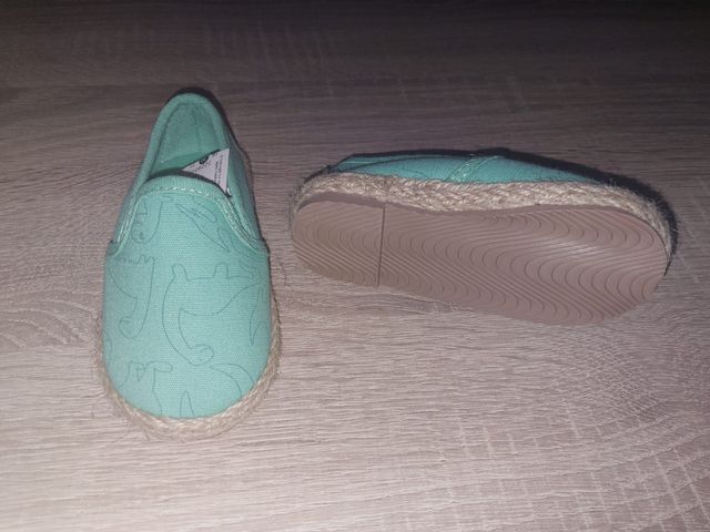 Zapatos bebe esparto