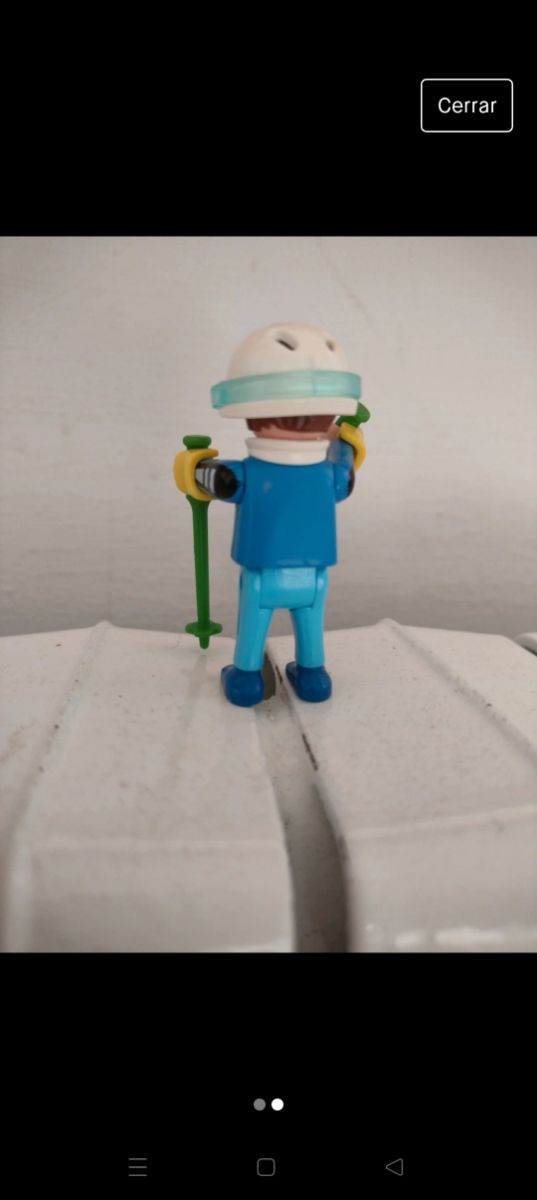 Playmobil niño esquiador