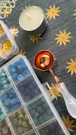 Set de iniciación de sellos de lacre