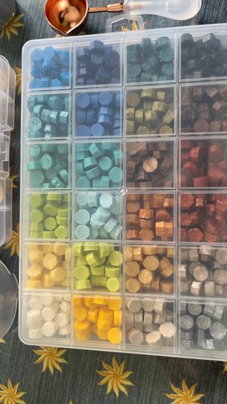 Set de iniciación de sellos de lacre