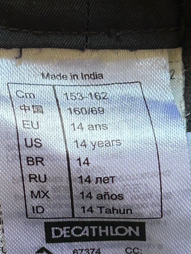 Pantalon esqui niño con tirantes