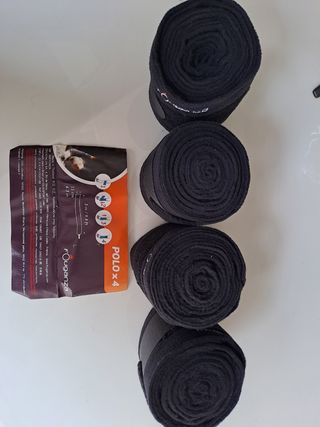 Fasce polo fauganza cavallo nero