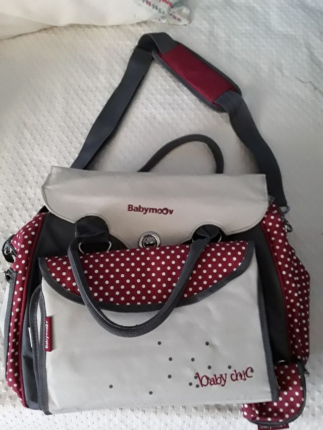 Bolso bebé y cambiador tamaño mediano babymoov