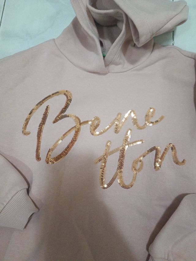 Felpa bambina Benetton
