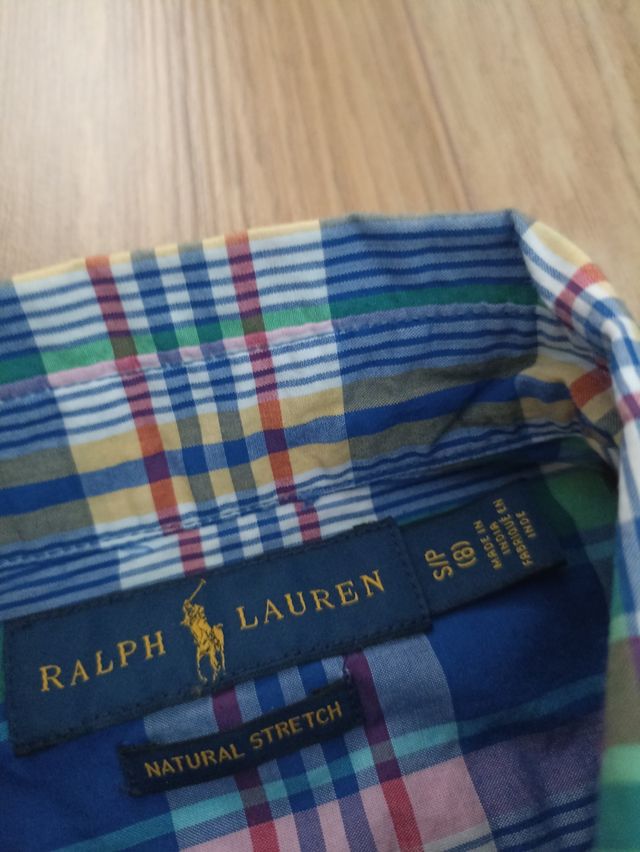 Camisa Niño Ralph Lauren T.8