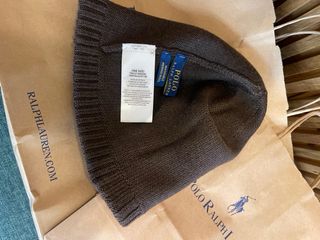 Gorro lana  “Polo Ralph Lauren” ( marron)