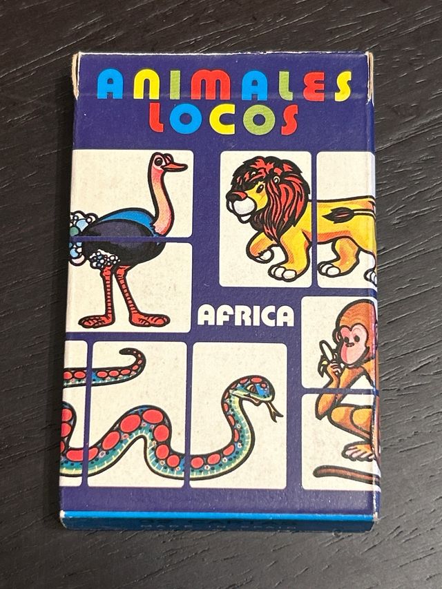 Baraja Animales locos Fournier