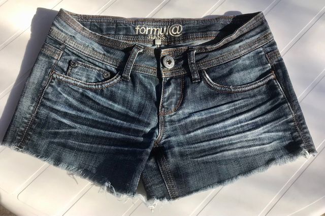 pack 3 shorts vaqueros y falda mango