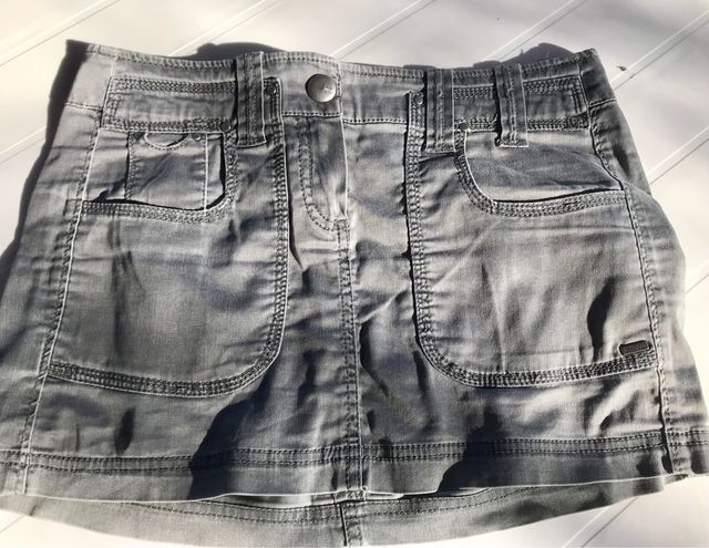 pack 3 shorts vaqueros y falda mango