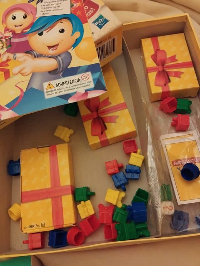 Juego de mesa Monopoly party junior