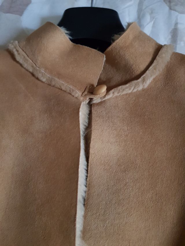 Montone sintetico vintage taglia italiana 46