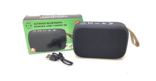 Altavoz Portátil ZIU Z20 con Bluetooth - Negro 