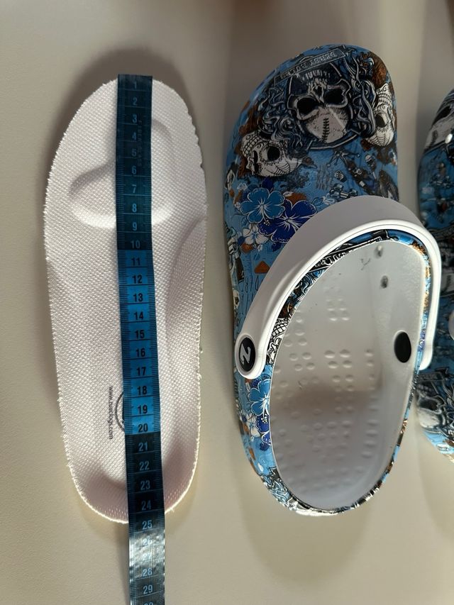 zueclogs zoccoli sanitari eu 39 blue skull