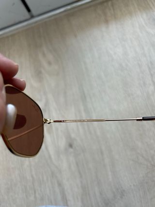 Rayban HEXAGONAL rosa espejado