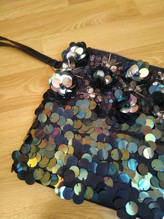 Bolso de fiesta lentejuelas.