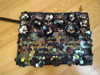 Bolso de fiesta lentejuelas.