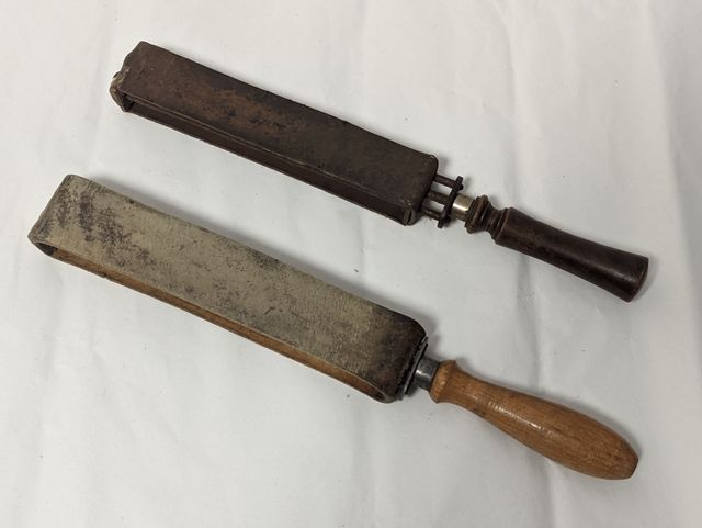 2 suavizadores o asentadores para navaja afeitar