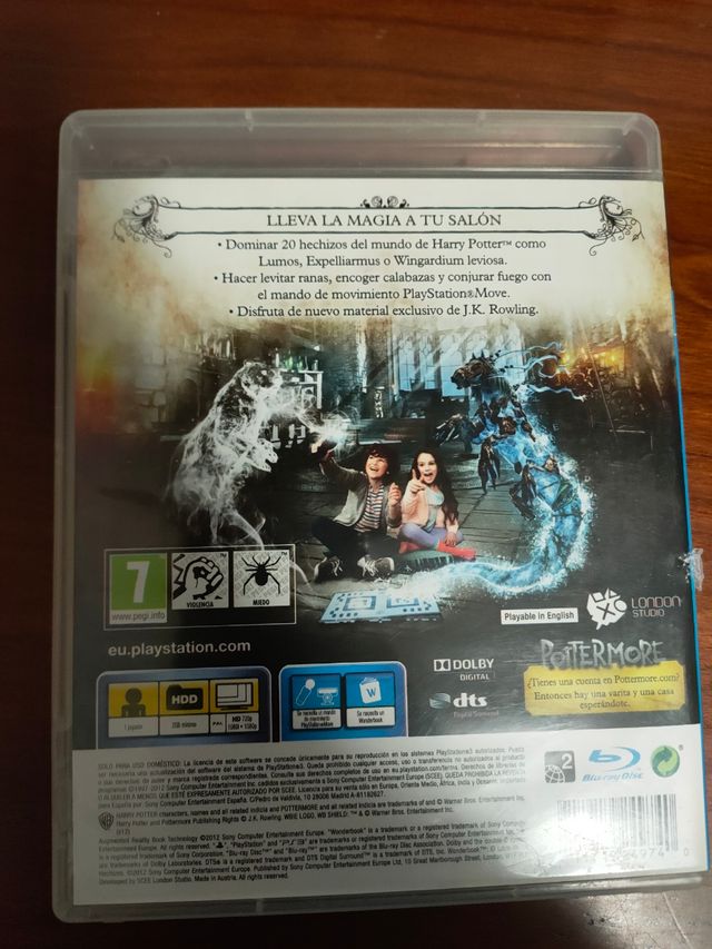 Wonderbook de El Libro de Hechizos y Juego.