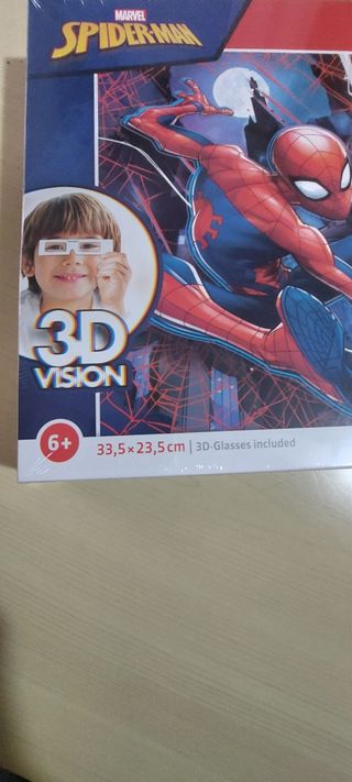Puzzle Clementoni 3d vision Spiderman
