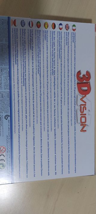 Puzzle Clementoni 3d vision Spiderman