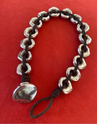 Pulsera Uno de 50 bañada en plata como nueva