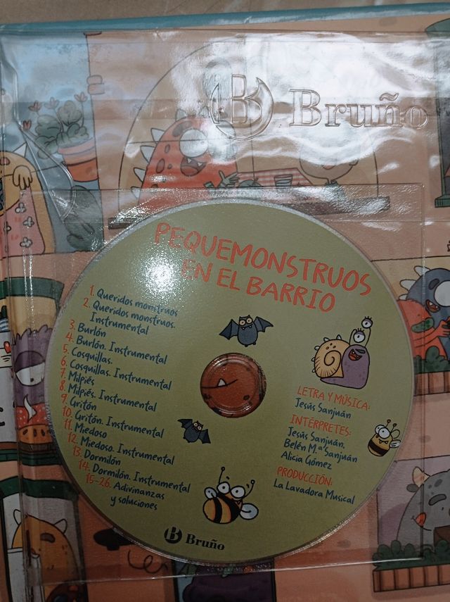 Libros infantiles con CD