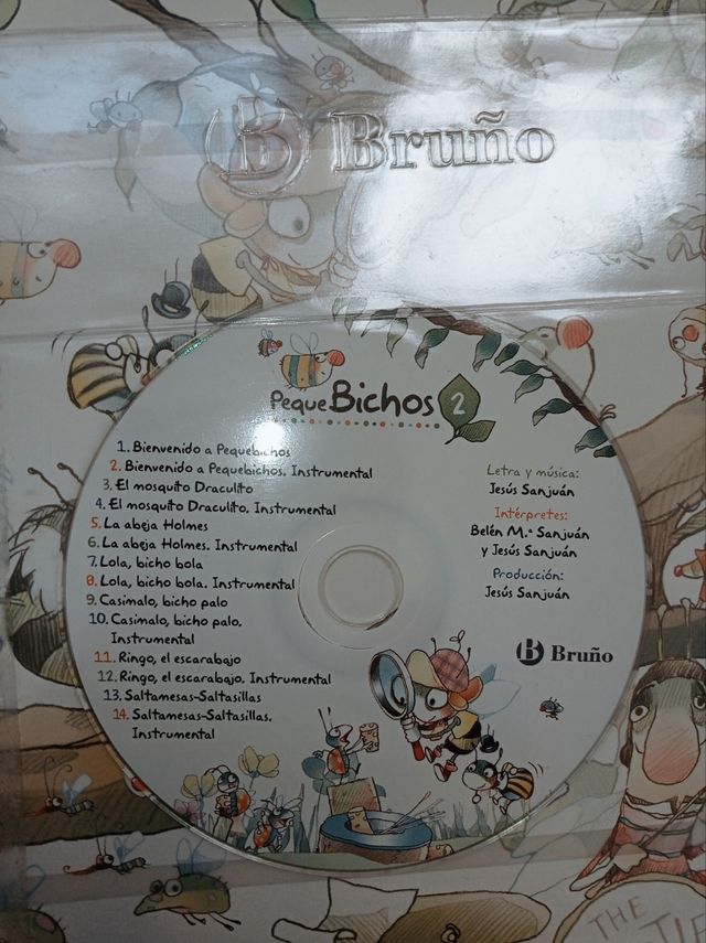 Libros infantiles con CD