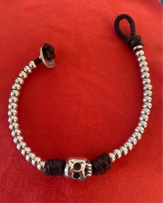 Pulsera Uno de 50 bañada en plata como nueva