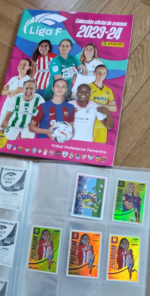 vendo cromos liga f