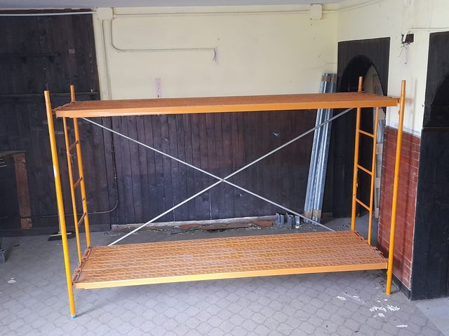 SCAFFALATURA INDUSTRIALE CARICO PESANTE PONTEGGIO