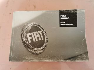 Manuale uso e manutenzione x Fiat Punto