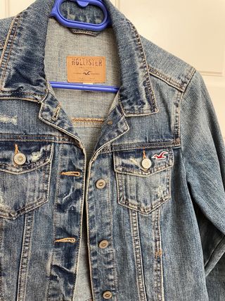 Cazadora vaquera Hollister