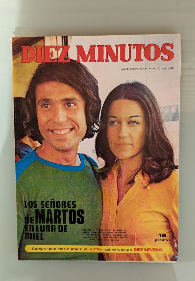 Revista Diez Minutos 1972 Raphael