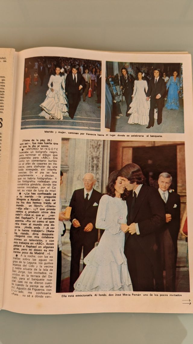 Revista Diez Minutos 1972 Raphael