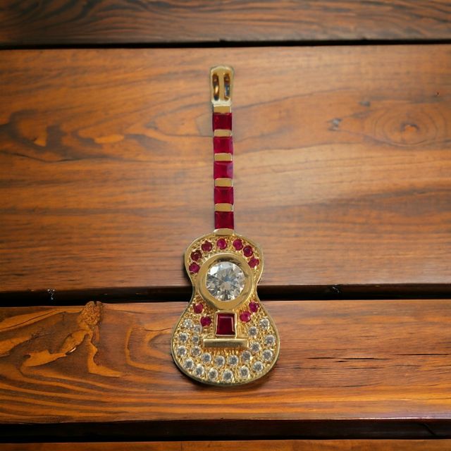 Colgante GUITARRA ORO 18K