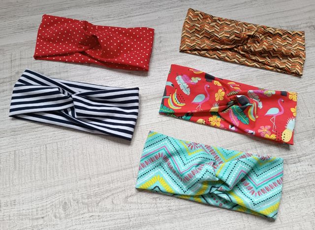 Turbante algodón étnico elástico