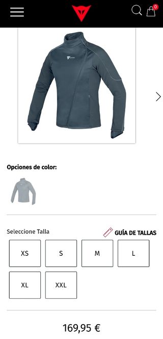 Polar Térmico Dainese (capa 2 moto) 