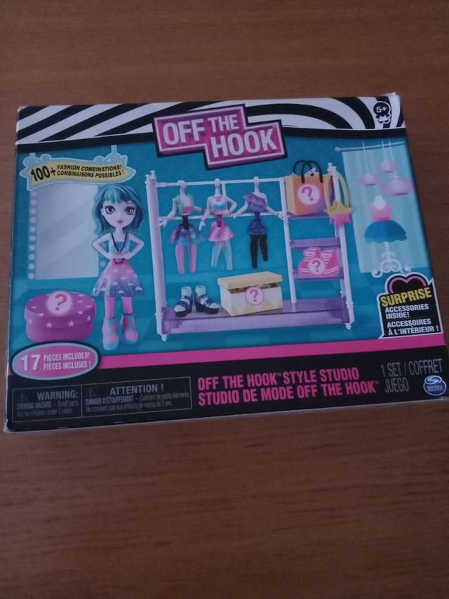 Muñeca Off the Hook.Estudio de moda