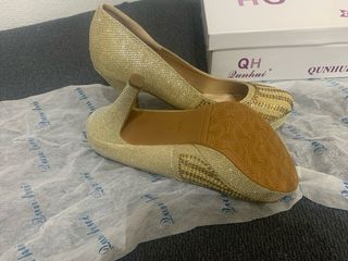 zapatos fantasia brillo