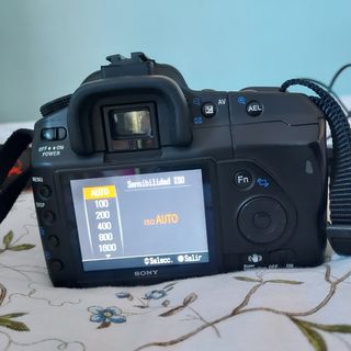 Cámara Sony Aplha A200