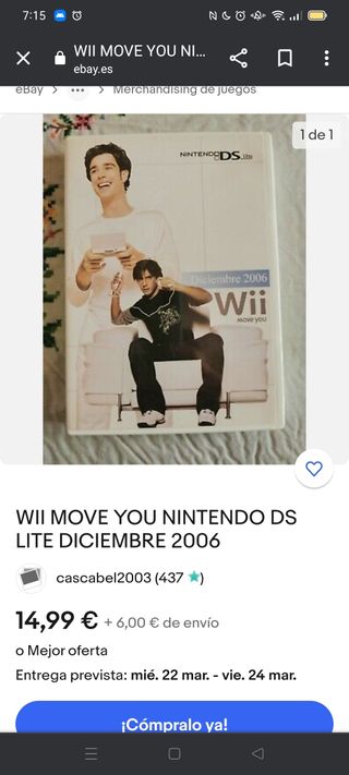 Wii move you diciembre 2006