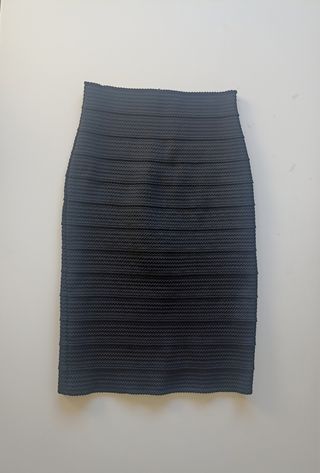 Falda tubo negra Zara