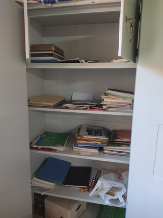 Armario antiincendio con caja de segurid