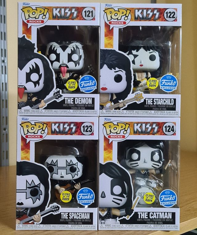 Funko KISS GITD 100€.