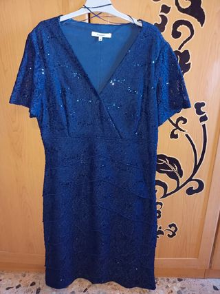 Vestido seminuevo de fiesta o ceremonia 