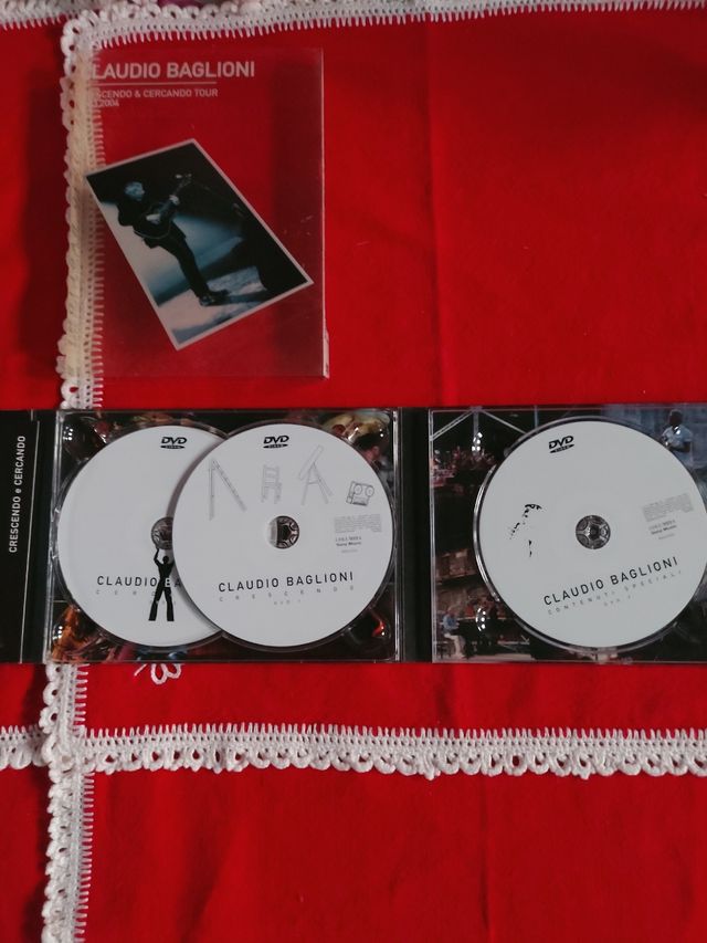 Claudio Baglioni 3 DVD