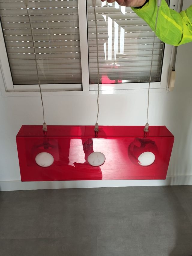 Lámpara estilo años 60-70