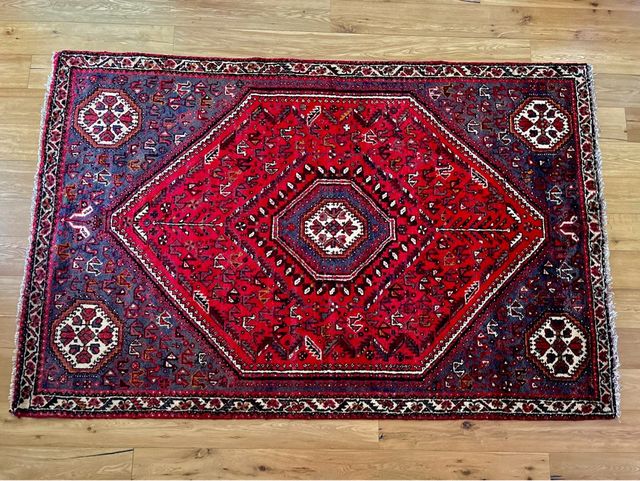 Excelente Alfombra Persa, lana 100%