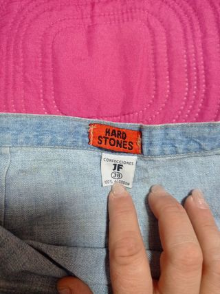 Falda flamenca,vaquera