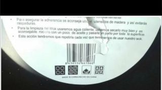 Sartén Wok nuevo 